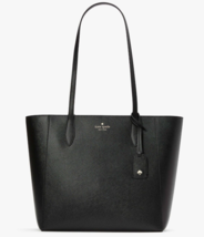 New Kate Dana Saffiano Tote Black with Dust bag - £98.64 GBP