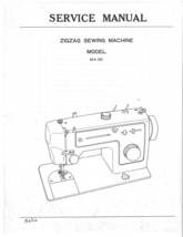 Nelco SZA-232 Service Manual and Parts List Zigzag Sewing Machine - $15.99