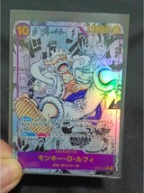 Japanese Custom Luffy Gear 5 Manga One Piece Card Game - $24.74