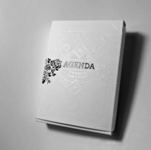 Agenda White Playing Cards Limited Edition Deck by Flagrant Agenda  - £15.63 GBP