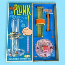 Vintage Kerplunk Game by Ideal 1967 Original Box Cats Eye Marbles &amp; Sticks *READ - £33.18 GBP