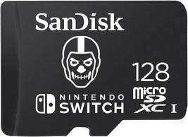 Sandisk 128Gb Microsdxc Card Licensed For Nintendo Switch, Fortnite, Gn6Zg - $38.26