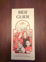 Ride Guide Brochure by Toronto Transit Commision June 1975 - £11.71 GBP