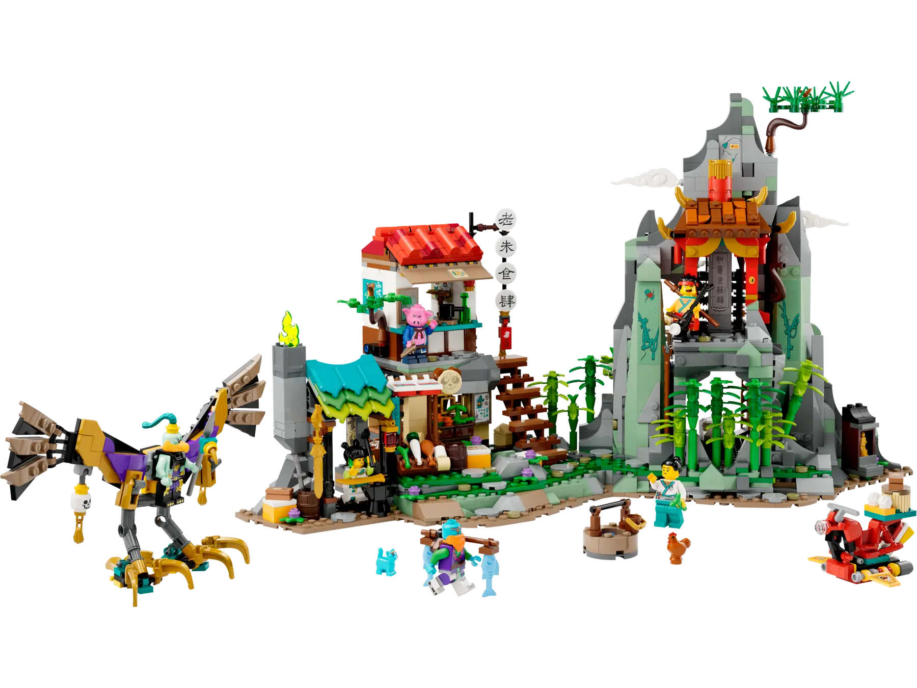 LEGO monkie kid 80044 Monkie Kid&#39;s Team Hideout - €153,85 EUR