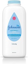 Johnson&#39;s Baby Powder, Pure Cornstarch with Aloe &amp; Vitamin E, 15-Ounce Bottles ( - £52.74 GBP