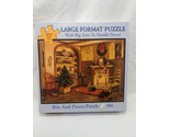 300 Piece Bits And Pieces Charlotte Joan Sternberg Hanging Stockings Puzzle - $24.05