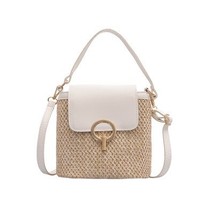Casual Straw Women Shoulder Bags Rattan Handbags Wicker Woven Crossbody Bag Summ - £20.66 GBP