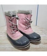Sorel Yoot Pac Size 5 Pink Waterproof Insulated Snow Lace Up Outdoor Boots - $381.30 MXN