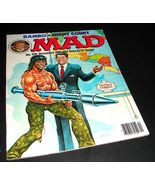 MAD Magazine 259 Dec 1985 VG Rambo Ronald Reagan Alfred E Neuman WEHK Co... - $224.65 MXN
