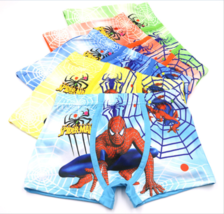 Wholesale Child Boxer Brief Spider-Man Underwear Short Cotton kids acces... - £4.73 GBP