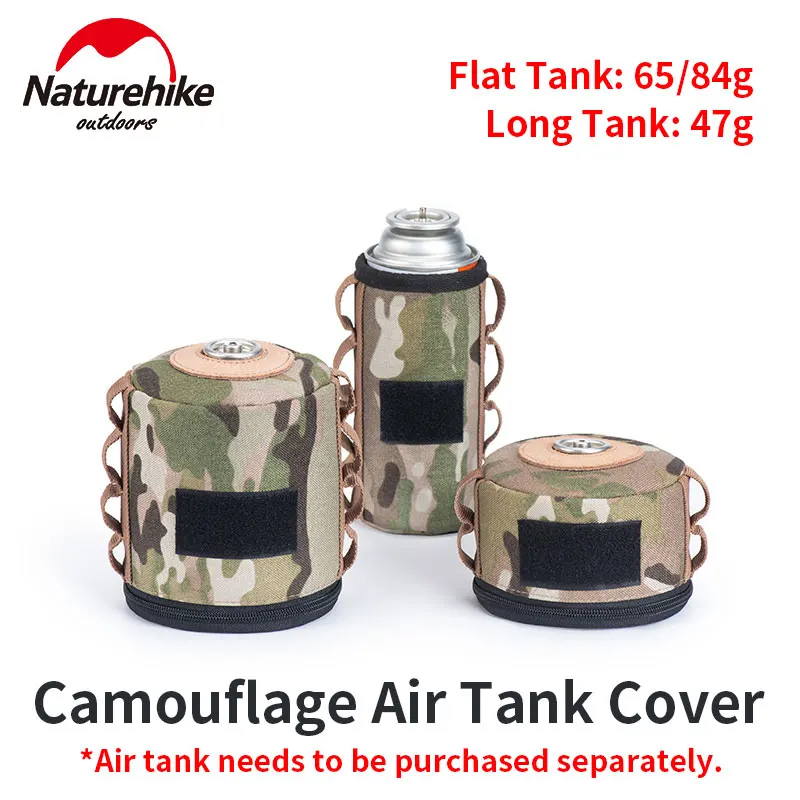 Natuerhike Ultralight Camouflage Outdoor Camping Gas Tank Protect Cover Air - £15.23 GBP+