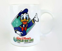 Donald Duck mug Walt Disney World on ice Renault Belgium 1995 vtg collec... - £8.54 GBP