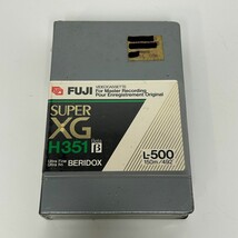 Fuji Super XG H351 Beta L-250 Video Cassette Tape For Master Recording S... - $32.04 CAD
