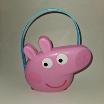 Peppa Pig Plastic Bucket Toddler Halloween Treat Candy Pail Costume Accessory - £12.41 GBP
