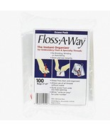 FlossAway Bag Organizer - 100 Pack (2-Pack) 3x5 inch - $71.16 CAD