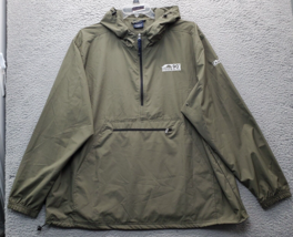 Charles River Apparel Builders General Jacket Men Size 2XL Green Hooded ... - $20.29