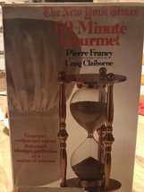 New York Times 60 Minute Gourmet Recipes  by Pierre Franey 1980 Hardcover - £3.87 GBP