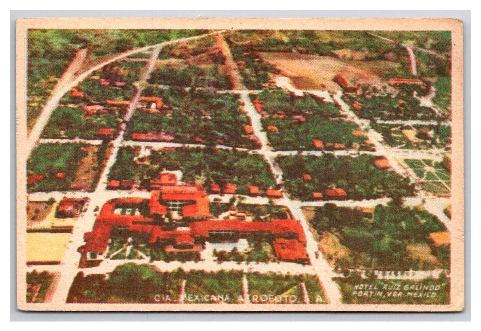 Primary image for Hotel Ruiz Galindo Fortín de las Flores Veracruz Mexico UNP WB Postcard Y17