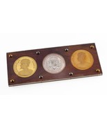 1984 Hawaii Queen Liliuokalani Statehood Dala Gold, Silver, Bronze Coin Set - £4,367.98 GBP