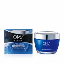 Olay 50g/1.7oz Aquaction Moisturizer Long Lasting Hydration Gel Brand New in Box - £30.36 GBP