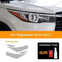 Car Headlight Protection Tint Film Smoke Black Transparent TPU Sticker For  High - £106.51 GBP