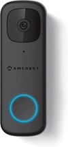 Amcrest 4MP Video Doorbell Camera Pro, Outdoor Smart Home 2.4GHz and 5GHz - £155.50 GBP