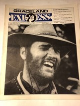 Vintage Graceland Express Newsletter Magazine Elvis Presley First Quarter 1992 - £4.63 GBP