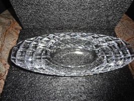 Diamond Crown Buckingham Crystal Collection Ashtray 11.75" L x 4" W x 1.75 H image 3