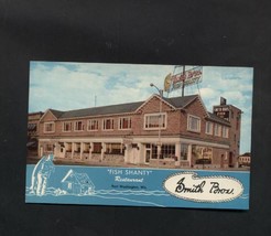 Vintage Postcard Smith Brothers Fish Shanty Restaurant Post Washington WI  - £5.53 GBP