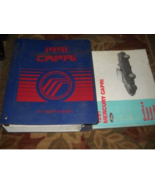 1991 Ford Mercury Capri Service Repair Shop Manual Set W EVTM + - €102,74 EUR