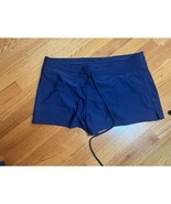 Kona Sol navy blue swim shorts L NWT Liner intact drawstring waist - $18.46 CAD