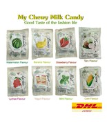 8 x My Chewy Milk Candy Sweet Sour Fruit Yogurt Mint Flavor Soft Chewy C... - £25.87 GBP+