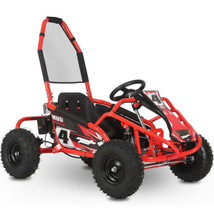 MotoTec Gas Mud Monster 98cc Go Kart Full Suspension Ride in Red - $23,776.57 MXN