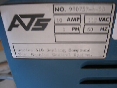 RARE Vintage ATS Applied Test System 510 Sealing Compound Test Machine ...