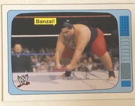 Yokozuna 2012 Topps WWE wrestling trading Card #19 - £1.54 GBP