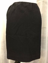 Escada Women&#39;s Navy Blue Crinkle Skirt Size 42 / 14 - $29.70