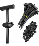 Nylon Universal Cable Tie Buckle, Heavy Duty Self-Locking Nylon Zip Tie ... - €9,40 EUR
