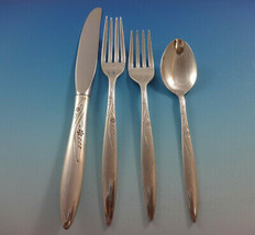 Helene by Easterling Sterling Silver Flatware Set 12 Service 59 Pieces - £2,029.84 GBP