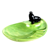 Ashtray Green With Black Seal - £12.46 GBP