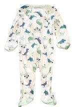 Cloud Island Baby Sleeper 0-3 Months Footed Mitten Zip Lot of 4 Blue image 3