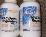 2x NAC Detox Regulators 180 Veggie Caps EACH Exp 5/24 - $19.99