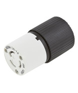 1 NEW HUBBELL L515C  15A, 125V, 2P, Twist LOCKING Lock CONNECTOR Female ... - $600.61 MXN