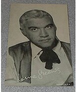1960&#39;s Arcade Card TV Bonanza Star Lorne Greene as Ben Cartwright - $114.04 MXN