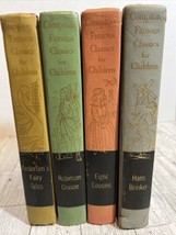 Set of 4 Vintage Compton’s Classics for Children Books 1925-1961 - £34.77 GBP