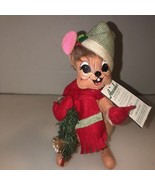 2013 Annalee 8” Alpine Christmas Mouse With Wreath W/Tag - £13.23 GBP