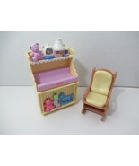 Fisher Price loving family dollhouse baby musical changing table rocking... - £9.74 GBP