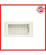 5-Pack of White 4-Inch x 8-Inch Registers for Enhanced HVAC in Mobile Sp... - $70.23 CAD