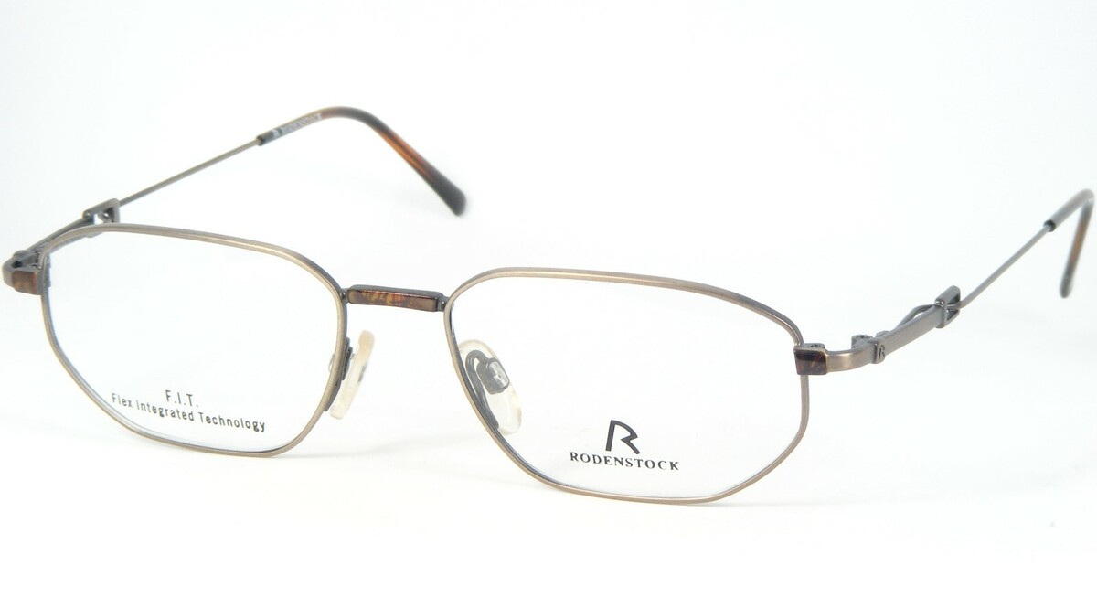 RODENSTOCK R 4141 B ANTIQUE BRONZE /BROWN EYEGLASSES GLASSES FRAME 50-16... - $83.82