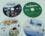 Nintendo Wii Games Lot of 4 Bundle Wipeout 30 Great Games Sim Animals My... - $19.34