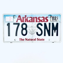 2018 United States Arkansas Natural State Passenger License Plate 178 SNM - £13.23 GBP